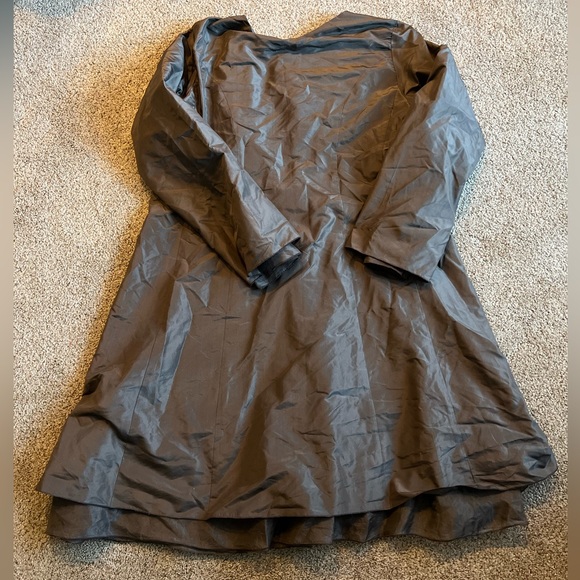 Eileen Fisher gray silk dress size medium - Picture 5 of 5